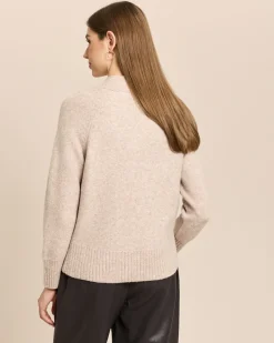 Pullover mit V-Ausschnitt