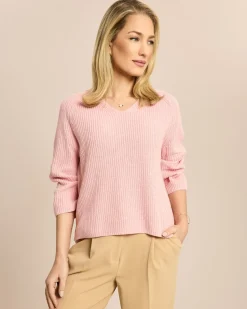 Pullover mit V-Ausschnitt