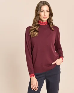 Pullover mit Zick-Zack Design