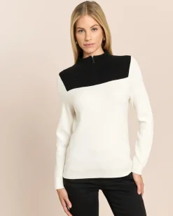 Pullover mit Zipper