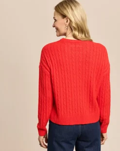 Pullover mit Zopfmuster