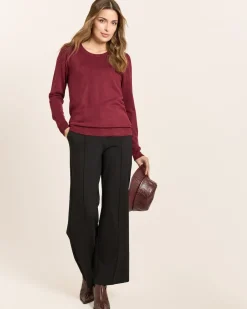 Pullover Rundhals Cashmere Feeling