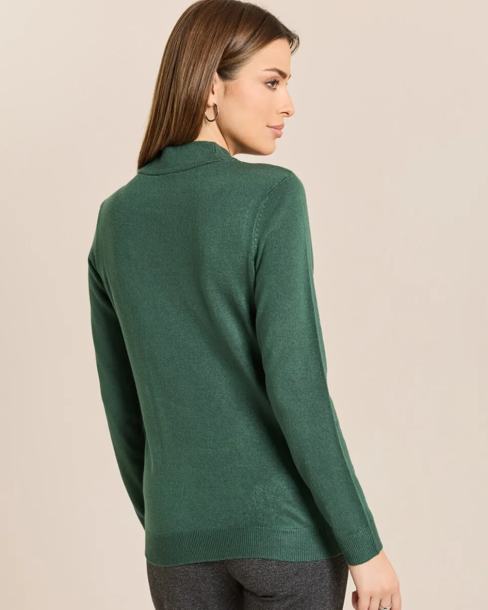 Pullover Stehkragen Cashmere Feel