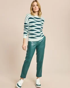 Pullover Wellenjaquard
