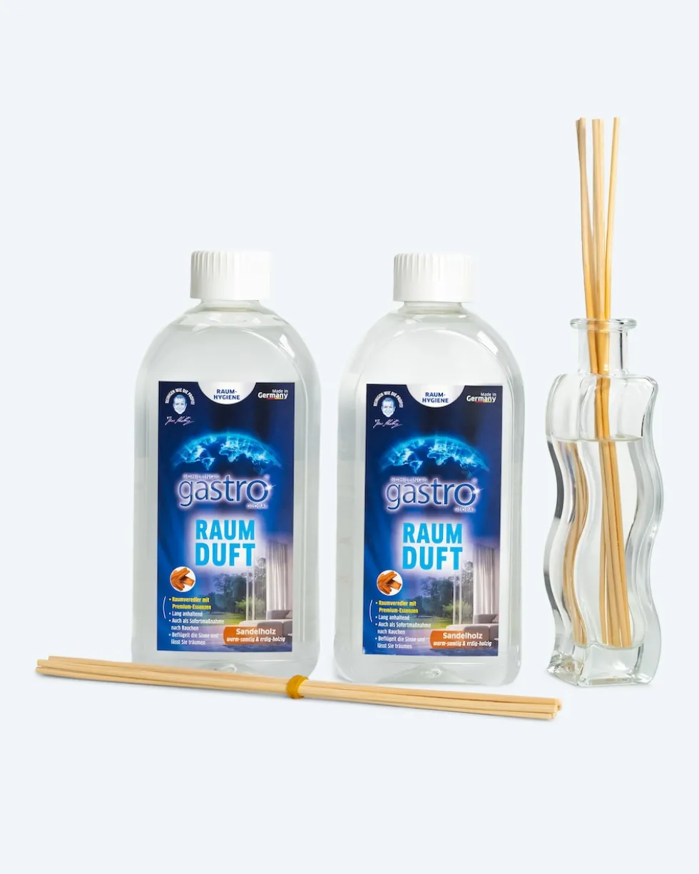 Raumduft mit Glasflacon, 2x 500 ml