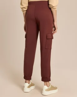 Relaxed Fit Cargohose aus Jersey
