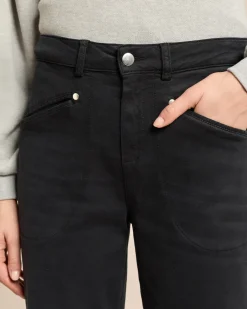 Relaxed Fit Hose mit Taschendetail