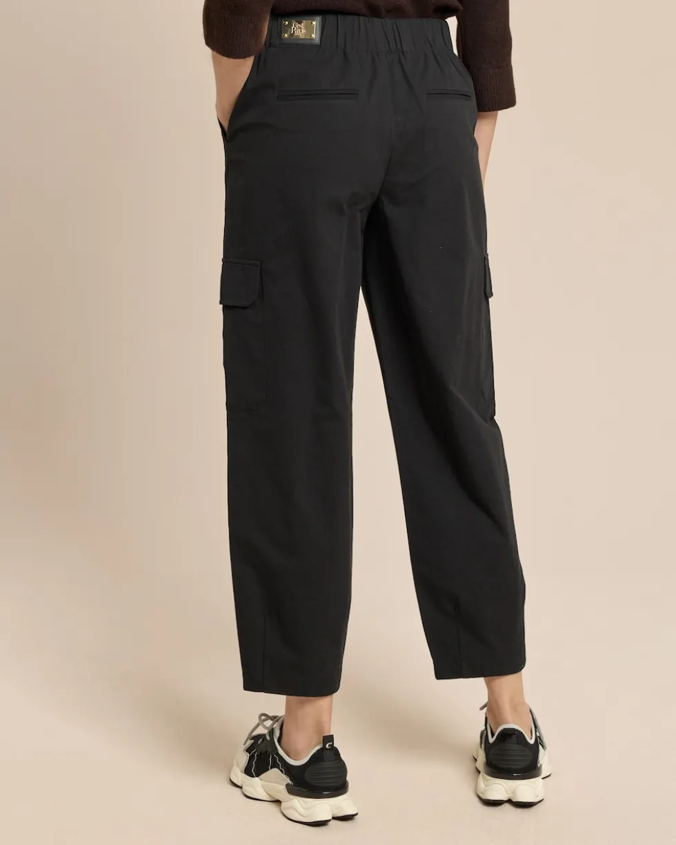 Relaxed Fit Hose mit Zipperdetails