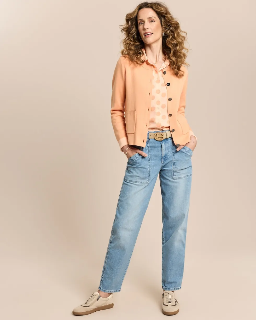 Relaxed Fit Jeanshose