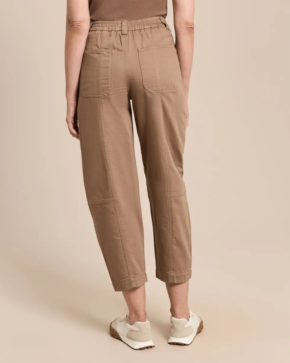 Relaxed Fit Jeans mit Bunddetail