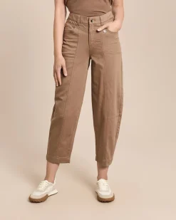 Relaxed Fit Jeans mit Bunddetail