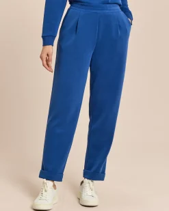 Relaxed Fit Jerseyhose cropped