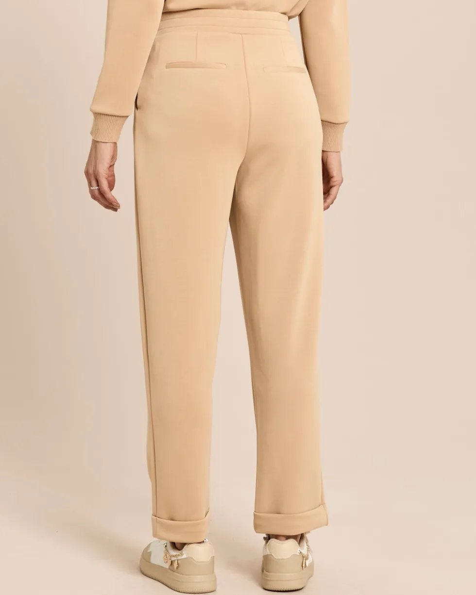 Relaxed Fit Jerseyhose cropped
