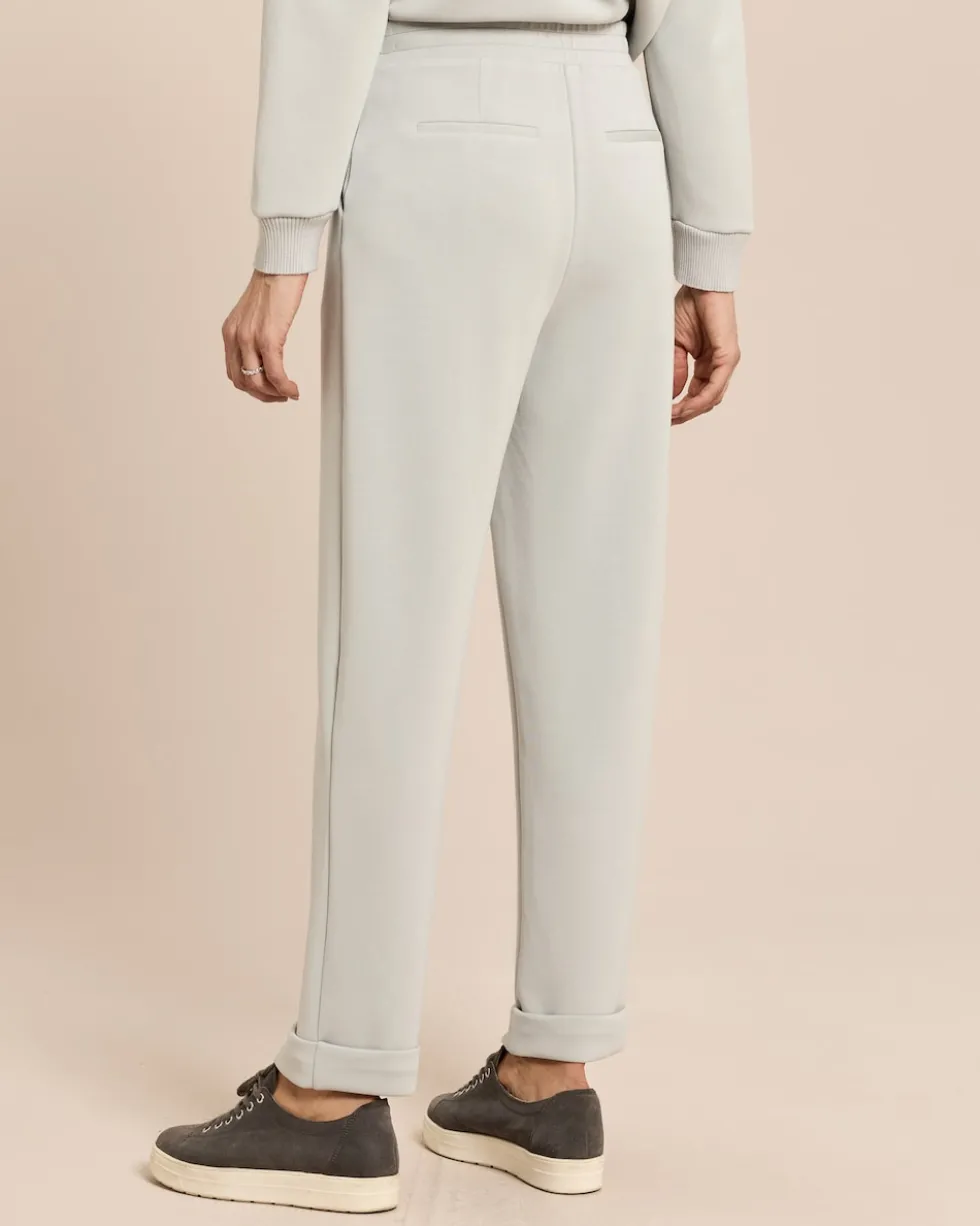 Relaxed Fit Jerseyhose cropped