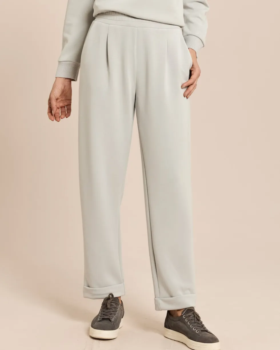 Relaxed Fit Jerseyhose cropped