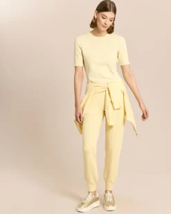 Relaxed Fit Strickhose