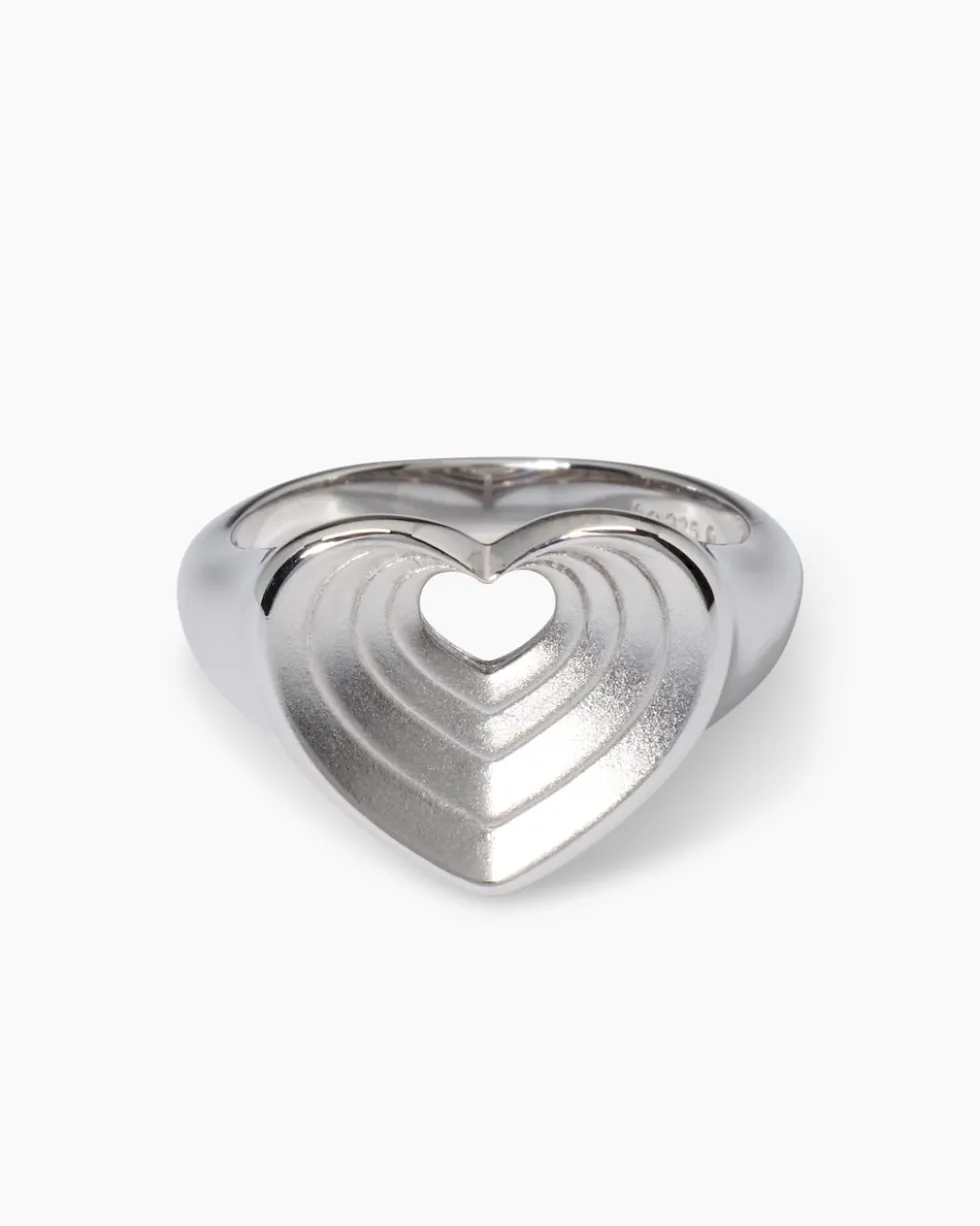 Ring in Herzform