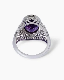 Ring mit Amethyst