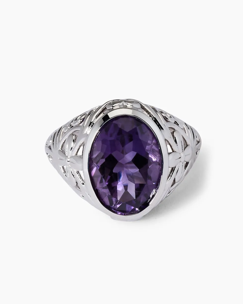 Ring mit Amethyst