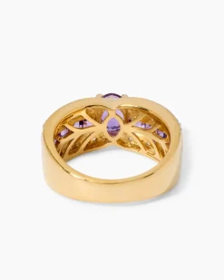 Ring mit Amethyst