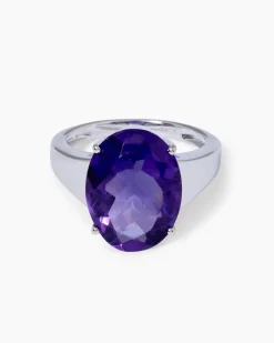 Ring mit Amethyst