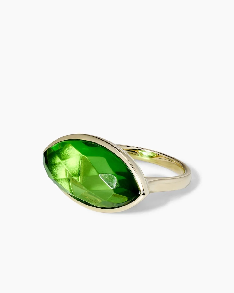 Ring mit Bernstein
