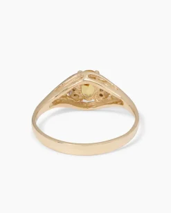 Ring mit Beryll & Brillanten