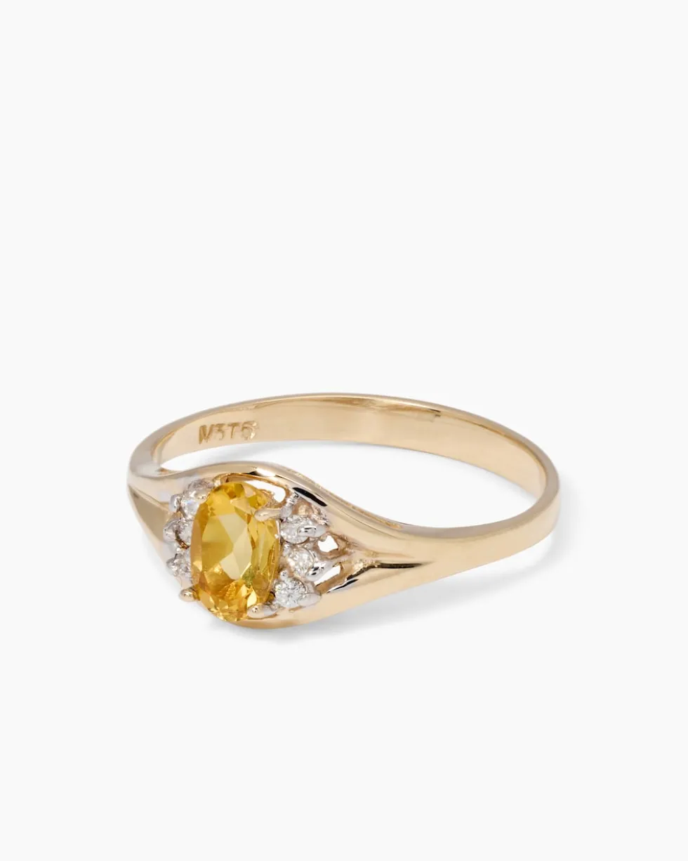 Ring mit Beryll & Brillanten