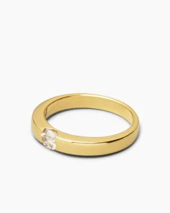 Ring mit Brillant 0,25 ct