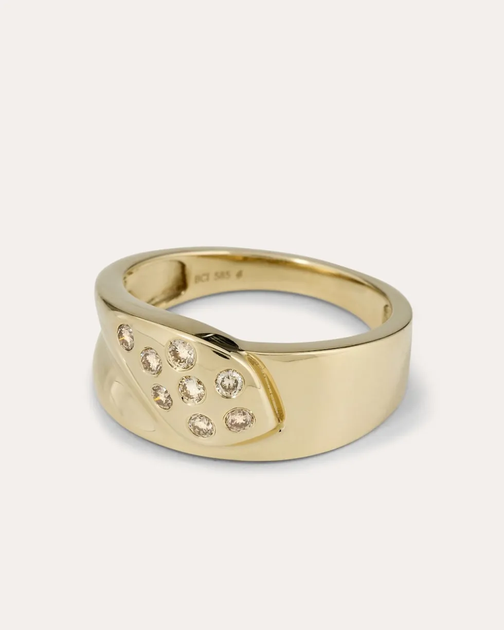 Ring mit Brillanten ca. 0,22 ct