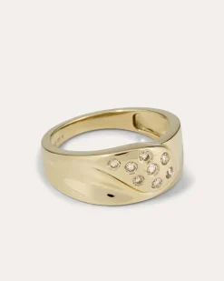 Ring mit Brillanten ca. 0,22 ct