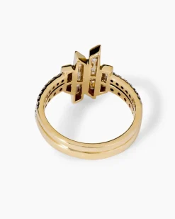 Ring mit Brillanten & Diamanten 0,75 ct