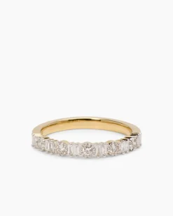 Ring mit Brillanten & Diamanten 0,20 ct