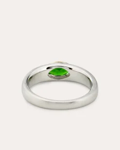 Ring mit Chromdiopsid