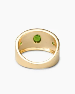 Ring mit Chromdiopsid