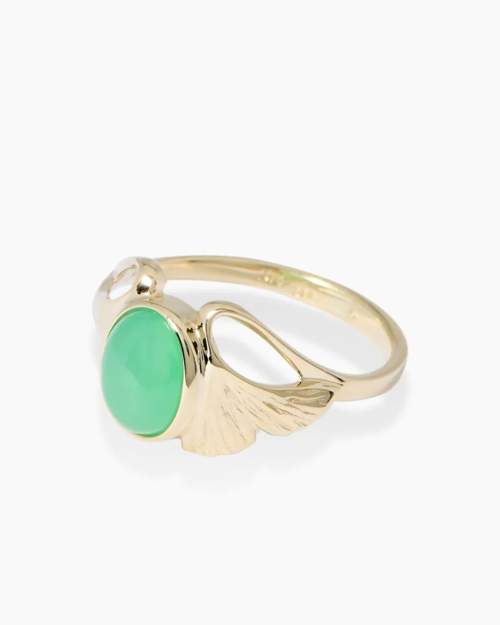 Ring mit Chrysopras