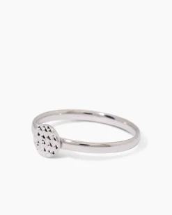 Ring mit diamantierter Oberfläche
