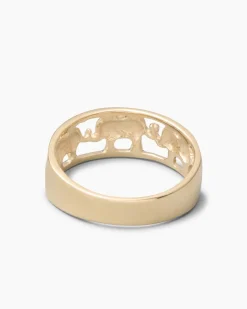 Ring mit Elefanten