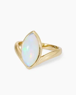 Ring mit Kristallopal