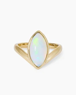 Ring mit Kristallopal