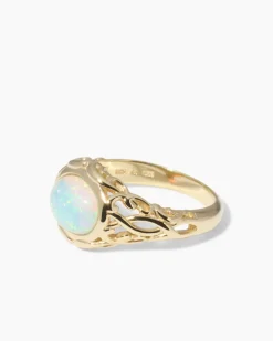 Ring mit Kristallopal