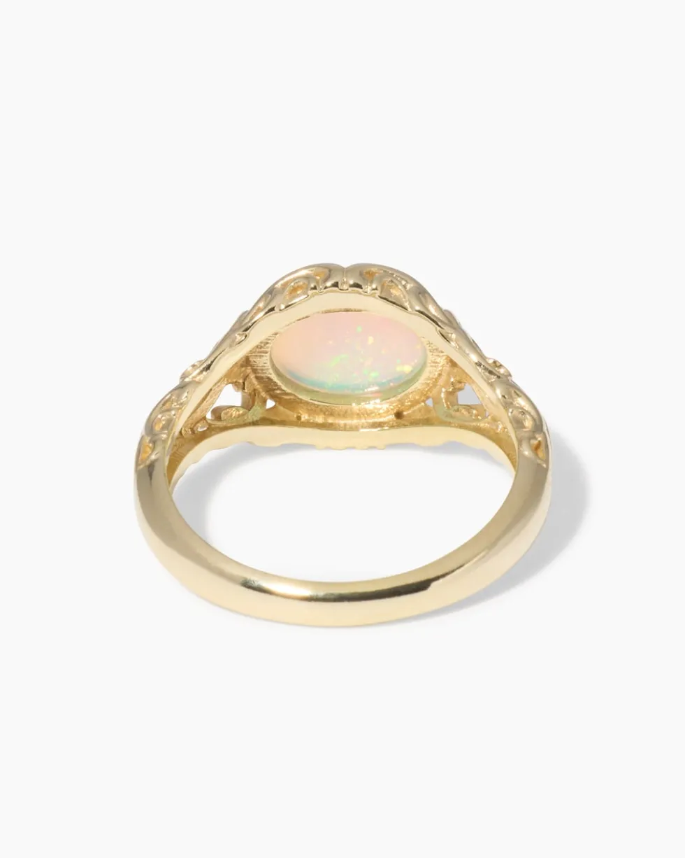 Ring mit Kristallopal