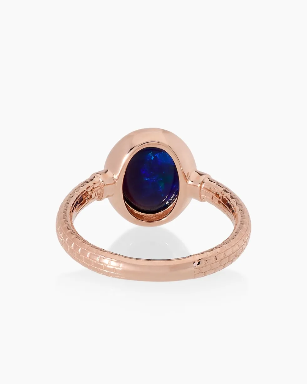 Ring mit Kristallopal