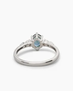 Ring mit Montana Saphir & Brillanten