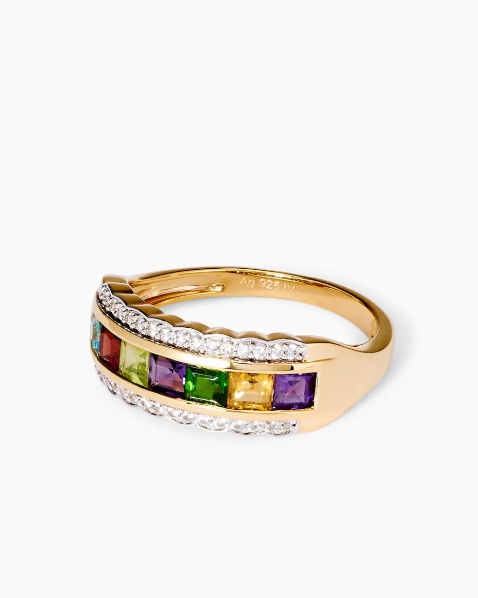 Ring mit Multi-Edelsteinen