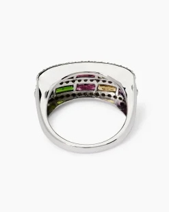 Ring mit Multi-Edelsteinen