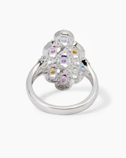 Ring mit Multi-Edelsteinen