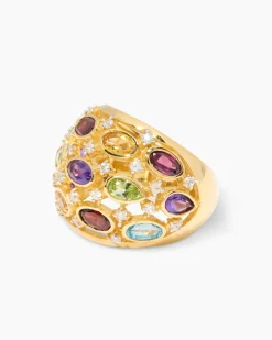 Ring mit Multi-Edelsteinen