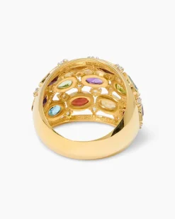 Ring mit Multi-Edelsteinen