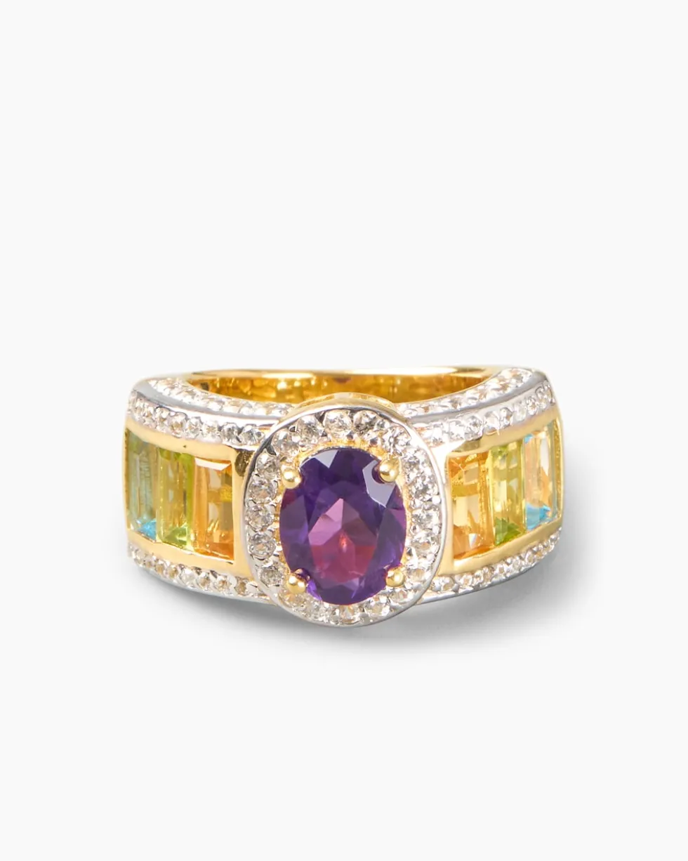 Ring mit Multi-Edelsteinen